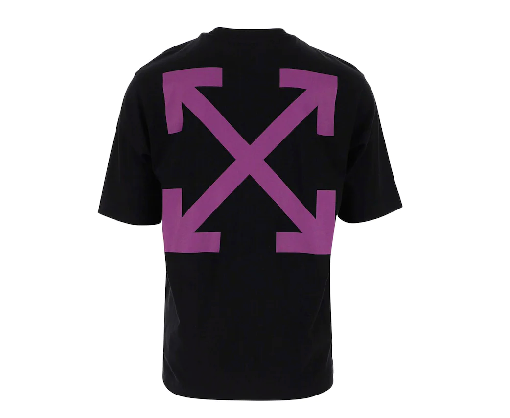 Off-White Caravaggio T-Shirt Black/Purple