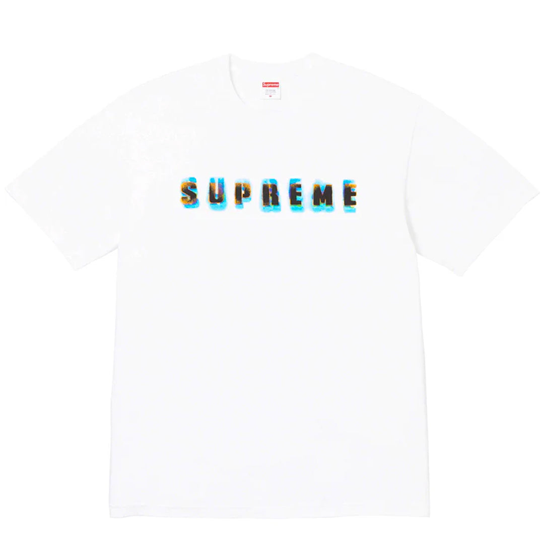 Supreme Stencil Tee White