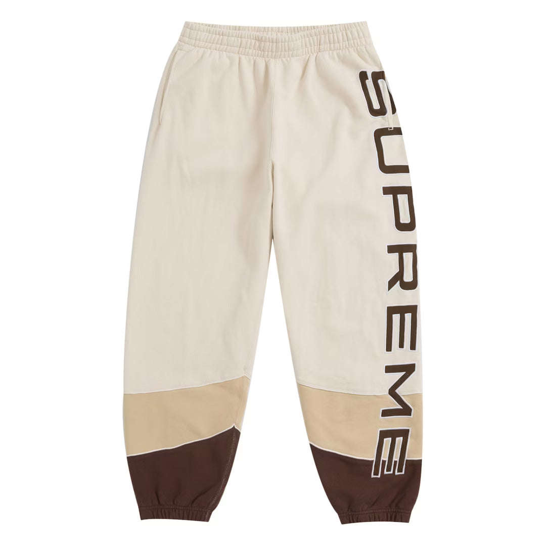 Supreme Paneled Sweatpants Natural