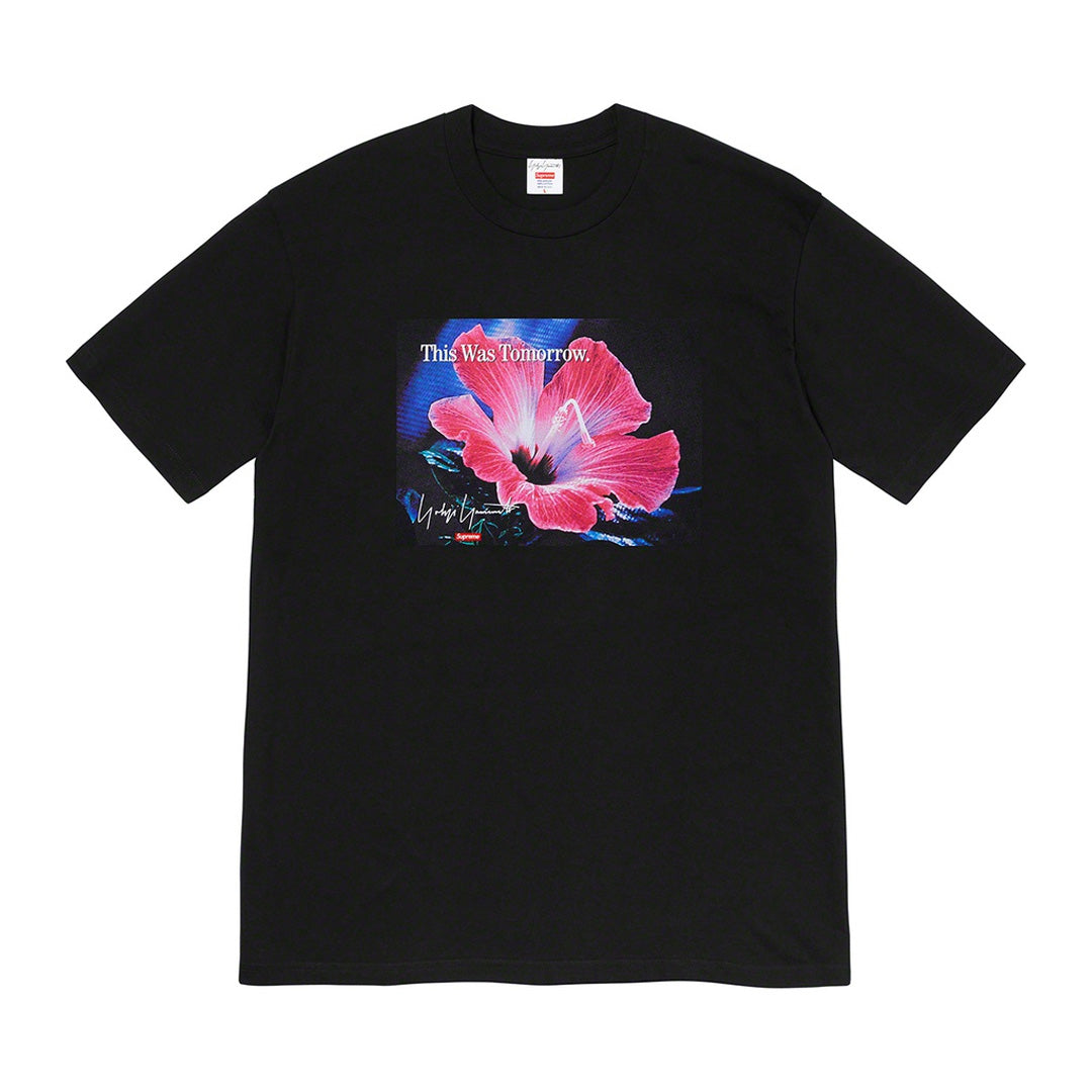 Supreme Yohji Yamamoto This Was Tomorrow Tee Black