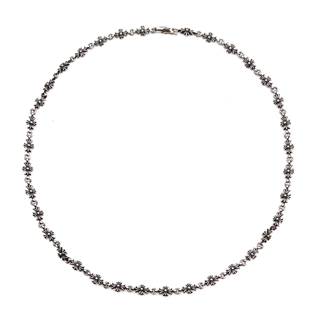 Chrome Hearts Tiny E Necklace (20 Inch)