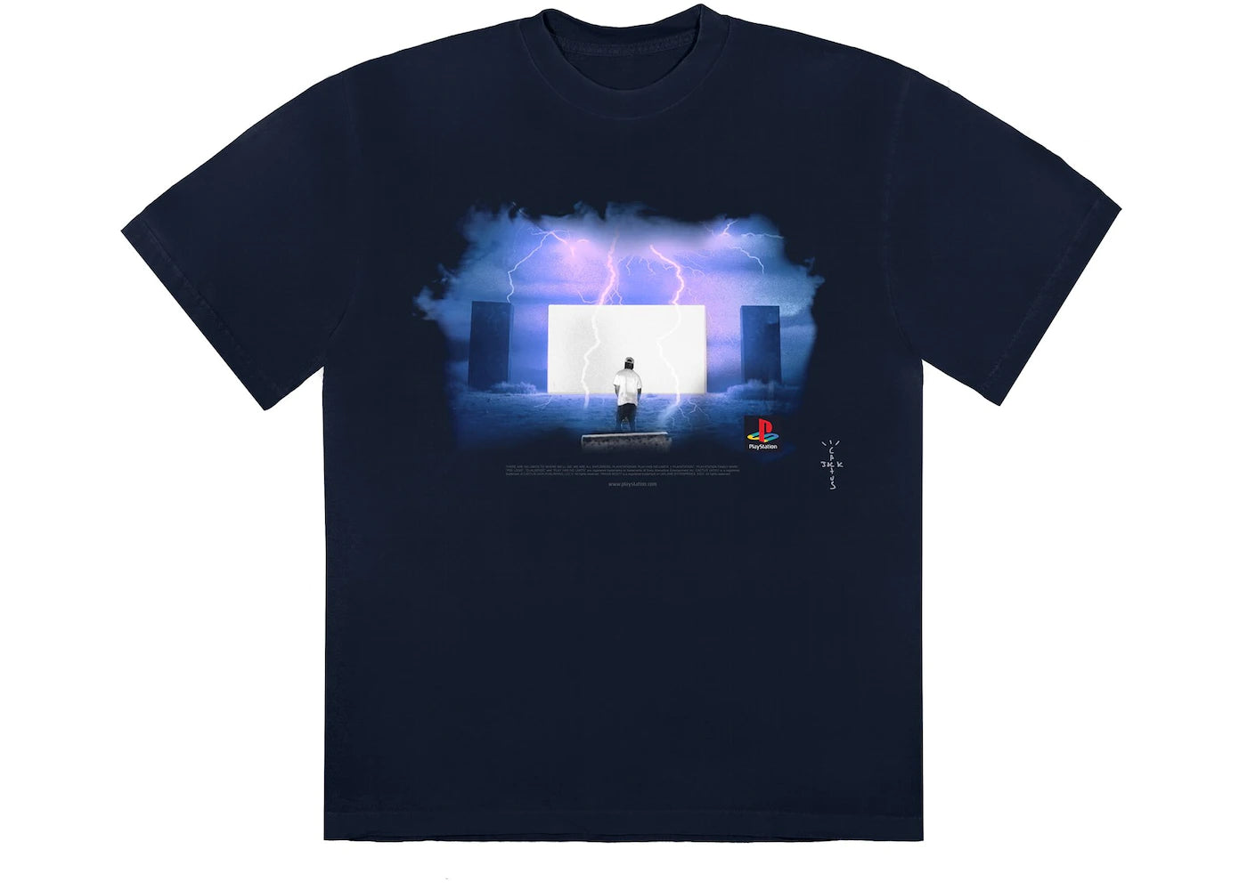 Travis Scott Monolith Night T-shirt Black