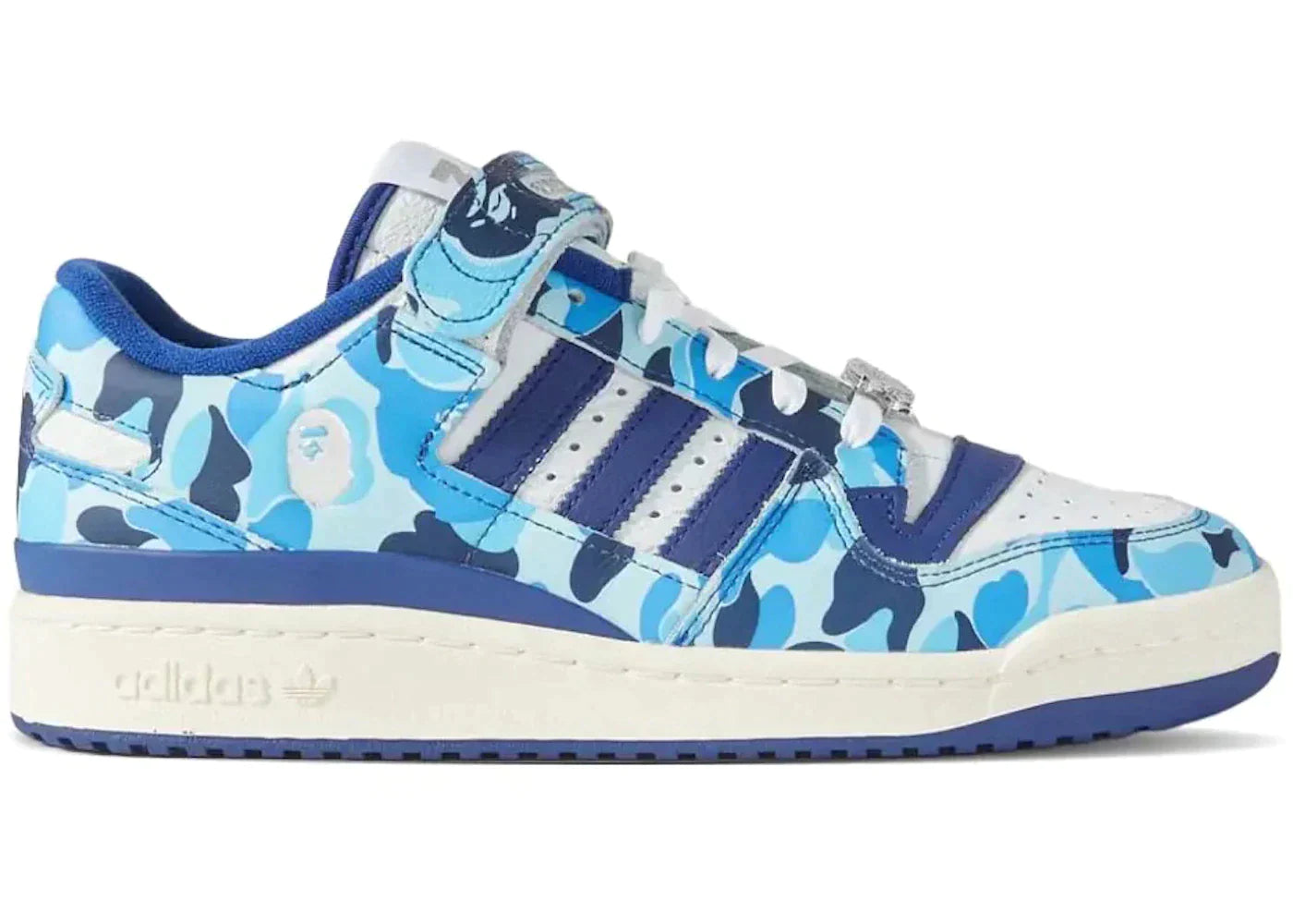 Adidas Forum 84 Low Bape 30th Anniversary Blue Camo