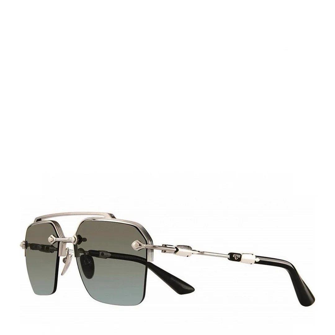 Chrome Hearts "Bidi Esem" Silver/Black Glasses