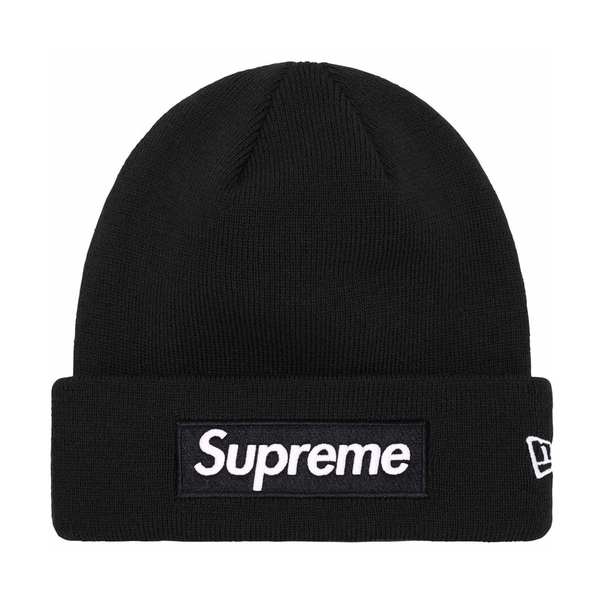 Supreme New Era Box Logo Beanie Black