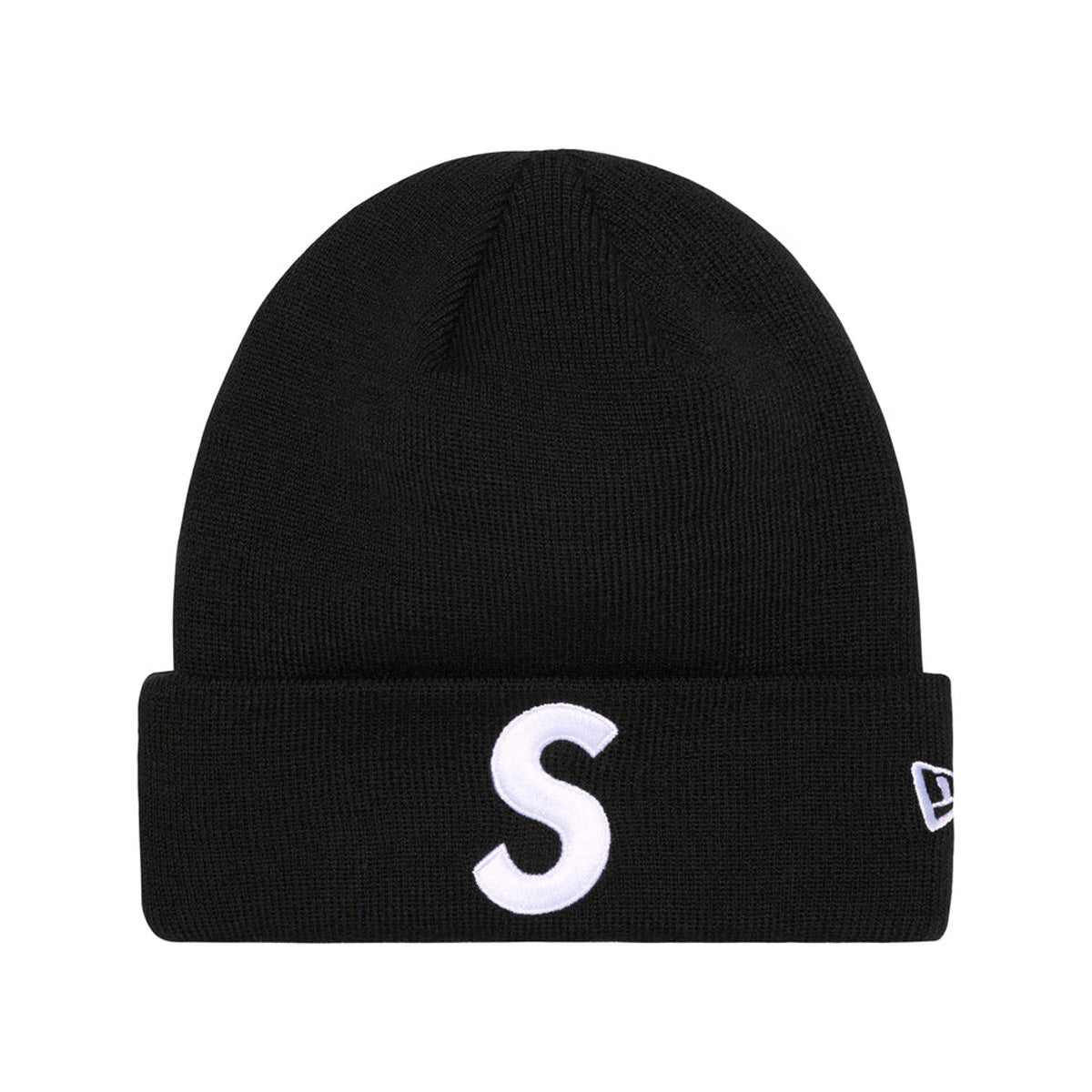 Supreme New Era S Logo Beanie Black