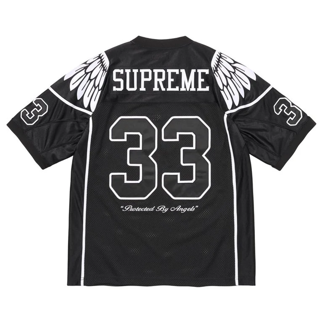 Supreme Wings Football Jersey Black