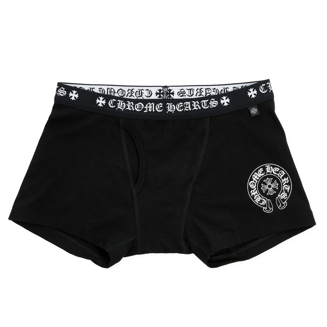 Chrome Hearts Boxer Brief (1 Pack) Black/White