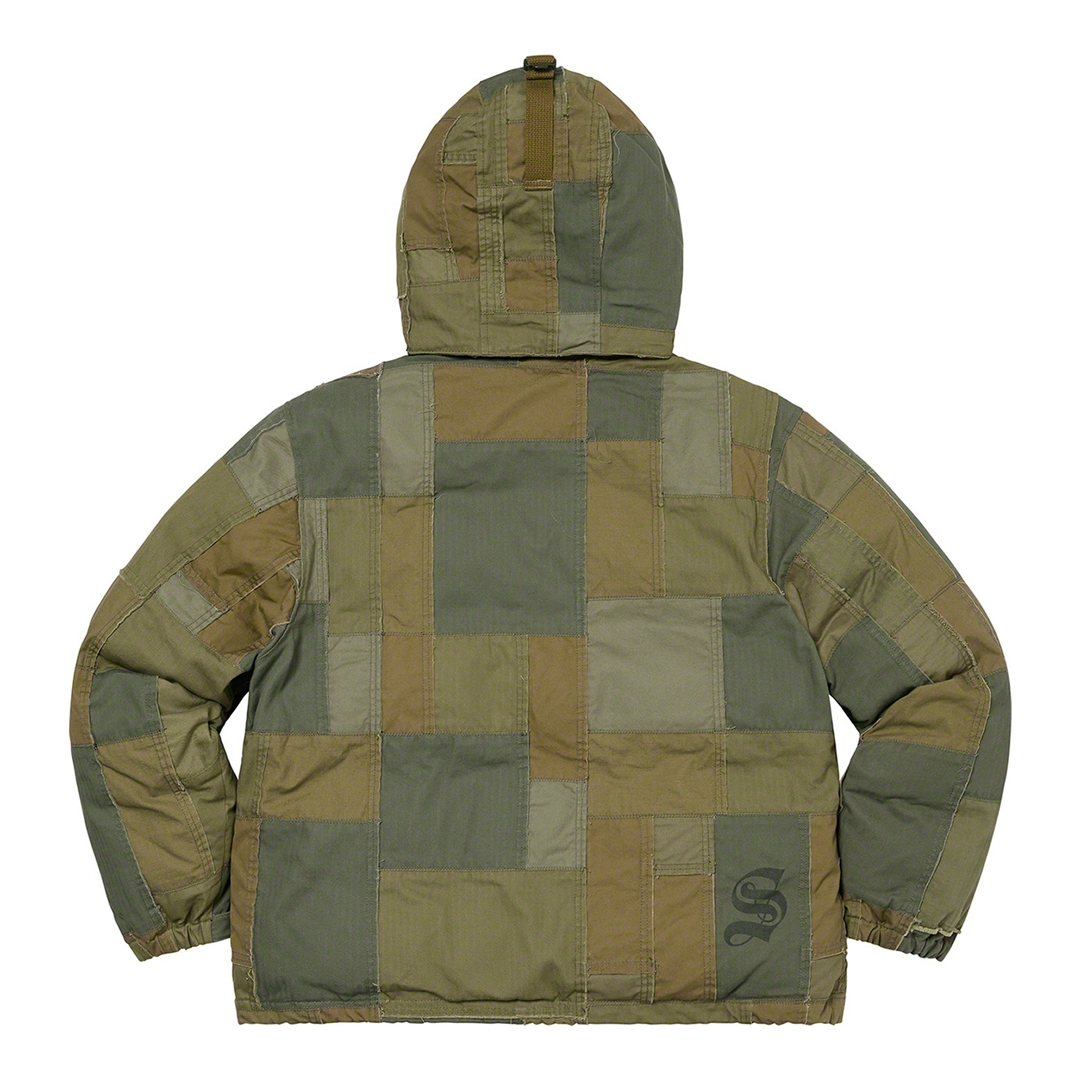 Supreme x Commes Des Garcon Junya Watanabe Patchwork Puffer Jacket