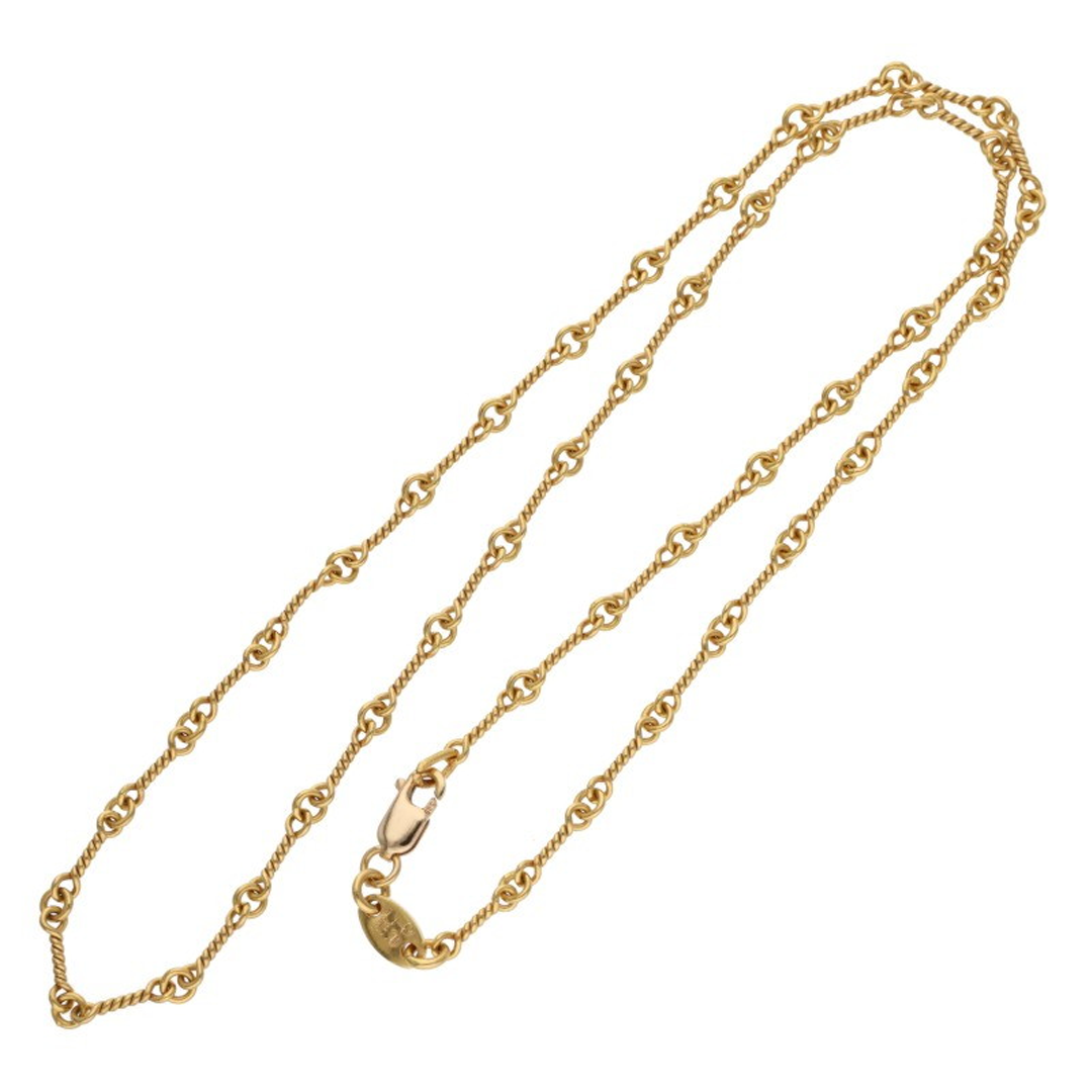 Chrome Hearts 22k Gold Twist Chain Necklace (18 Inch)