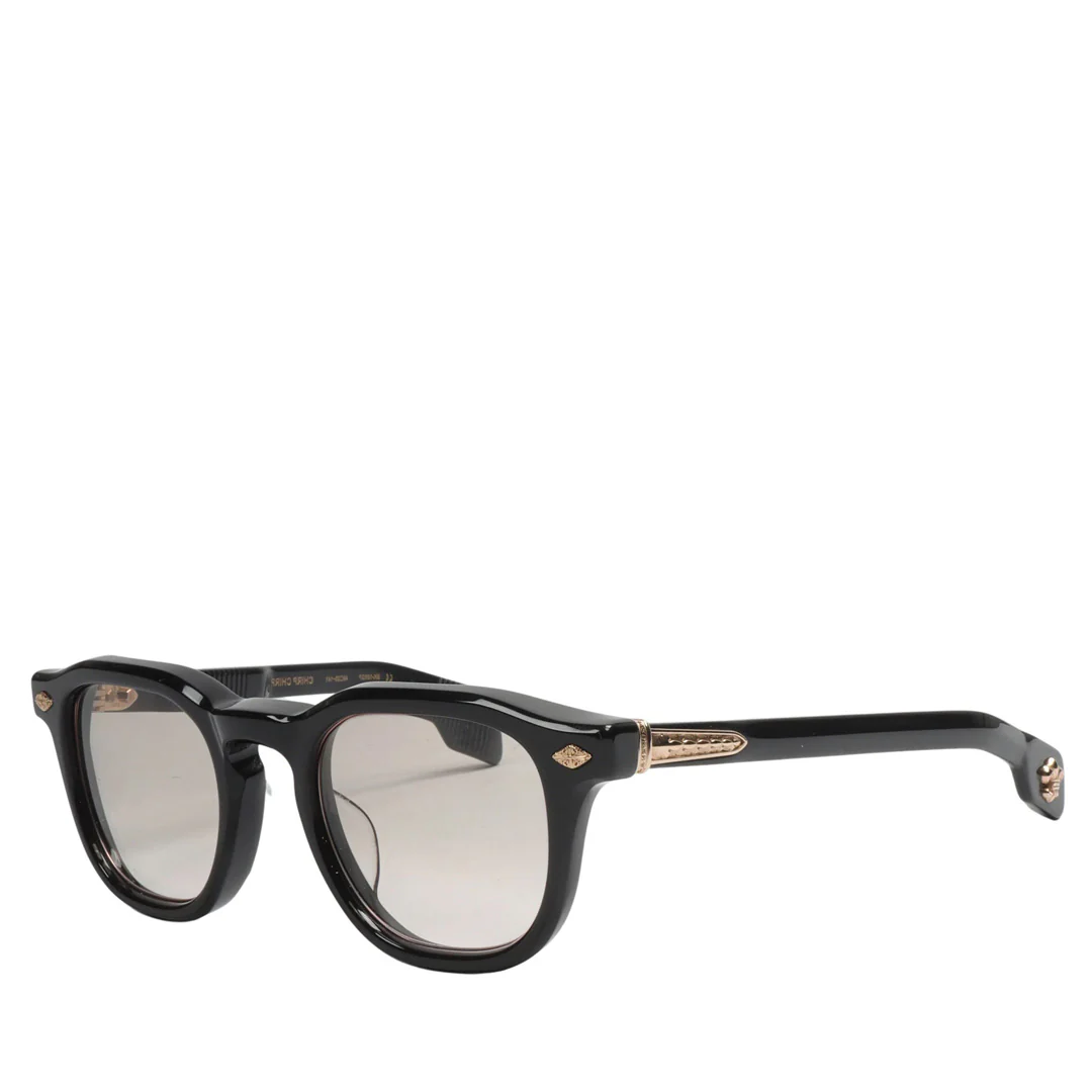 Chrome Hearts "Chirp Chirp" Black/Gold Glasses