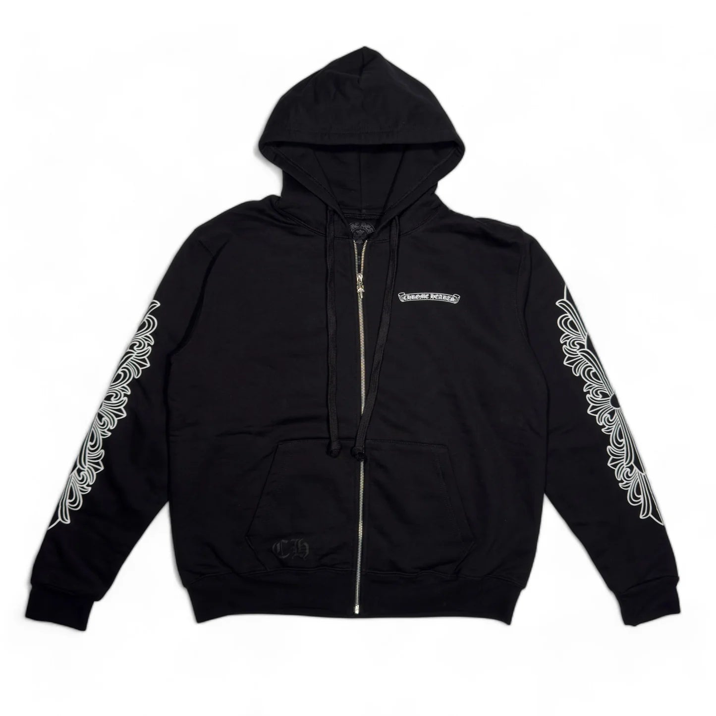 Chrome Hearts Aspen Exclusive Floral Zip Up Hoodie