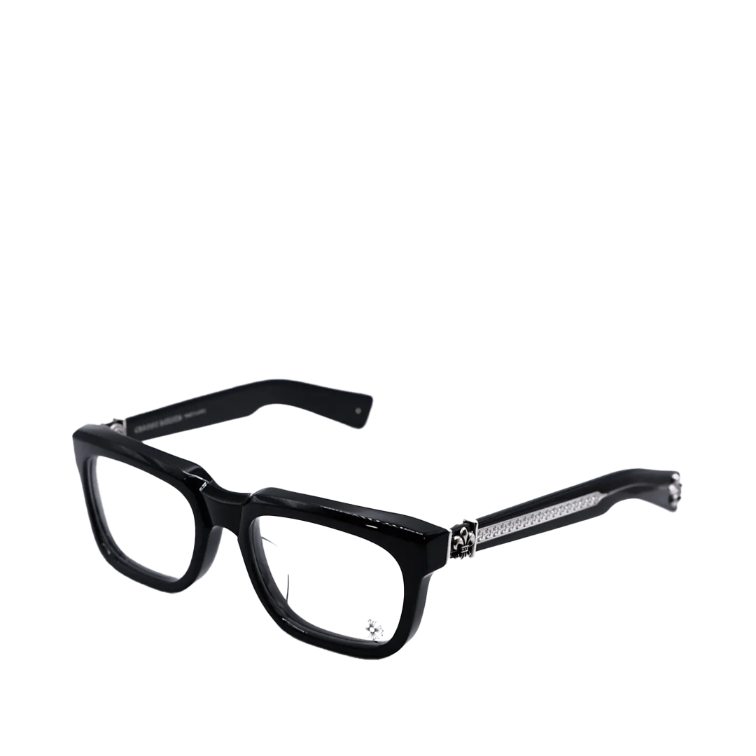 Chrome Hearts "See You In Tea" Black/Silver Glasses