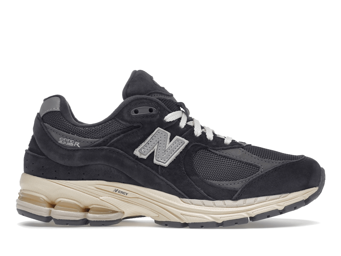 New Balance 2002R Black Dark Grey