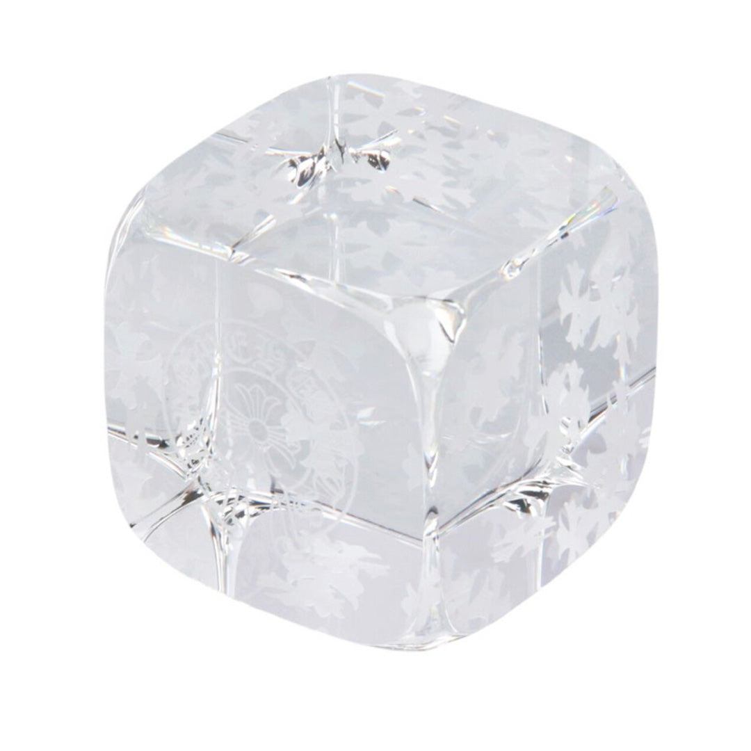 Chrome Hearts Baccarat Crystal Dice Paper Weight
