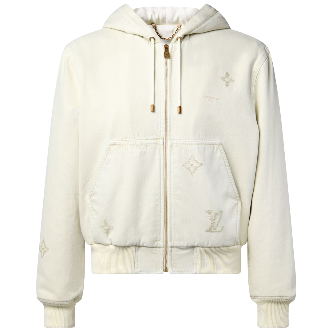 Louis Vuitton Embroidered Signature Hooded Blouson
