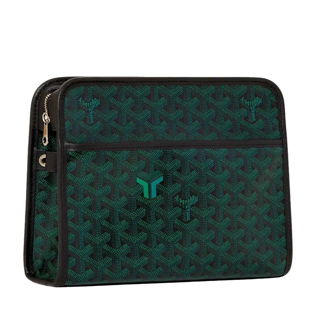Goyard Jouvence Toiletry MM Bag Evergreen