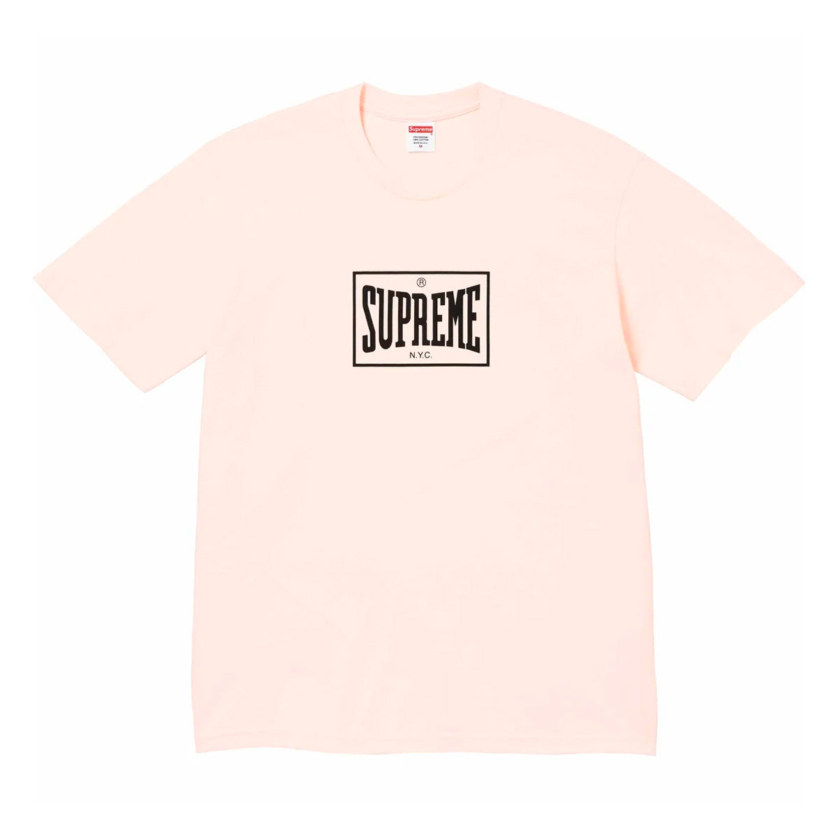 Supreme Everlast Tee Pale Pink