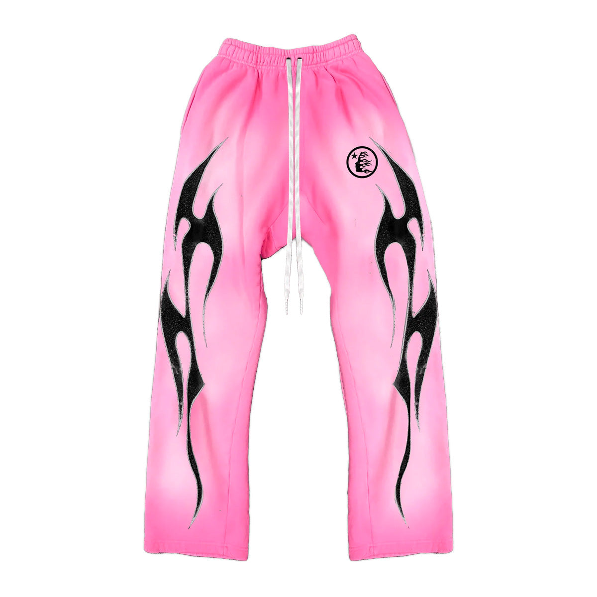 Hellstar Flame Sweatpants Pink