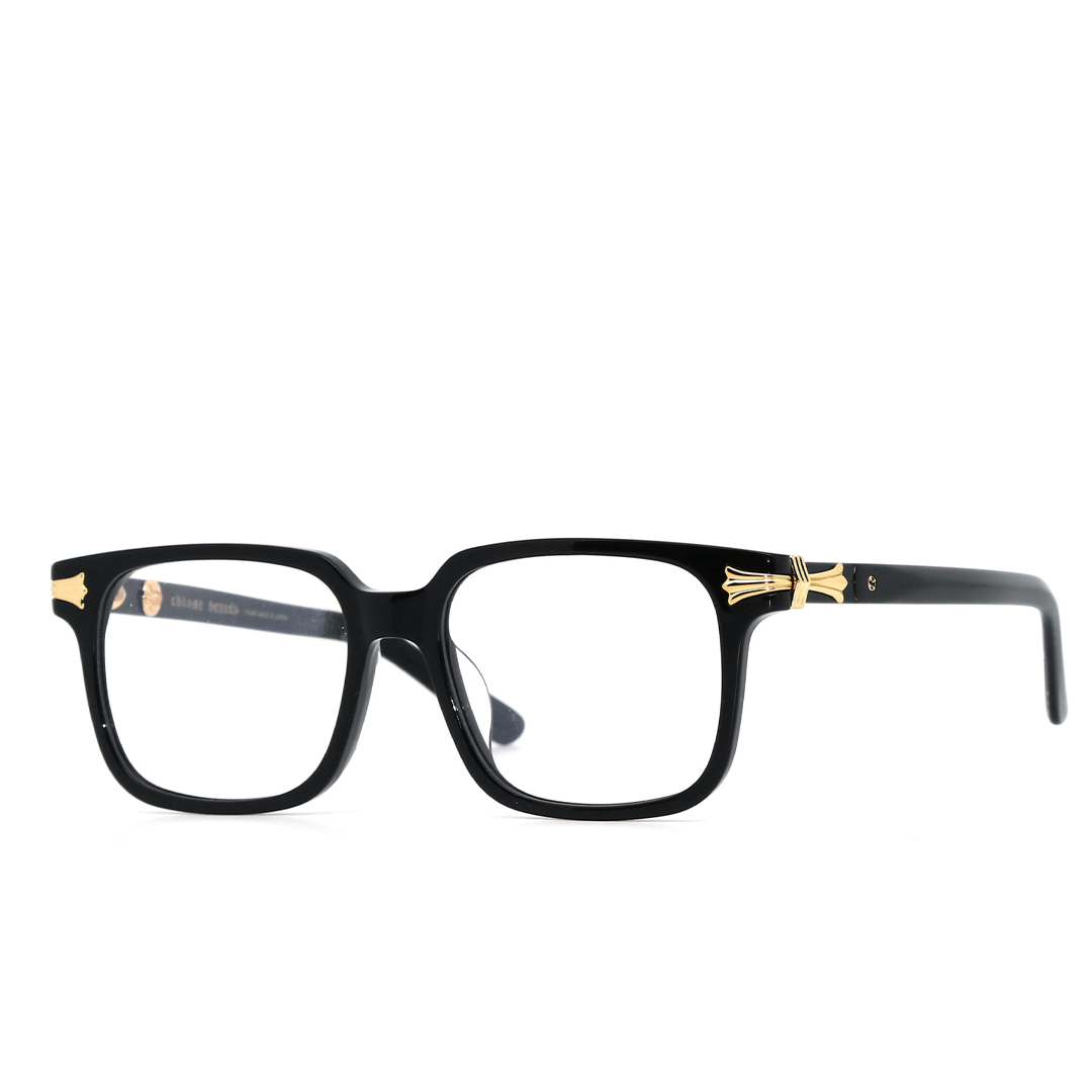 Chrome Hearts "Thirst Trap" Black/Gold Glasses