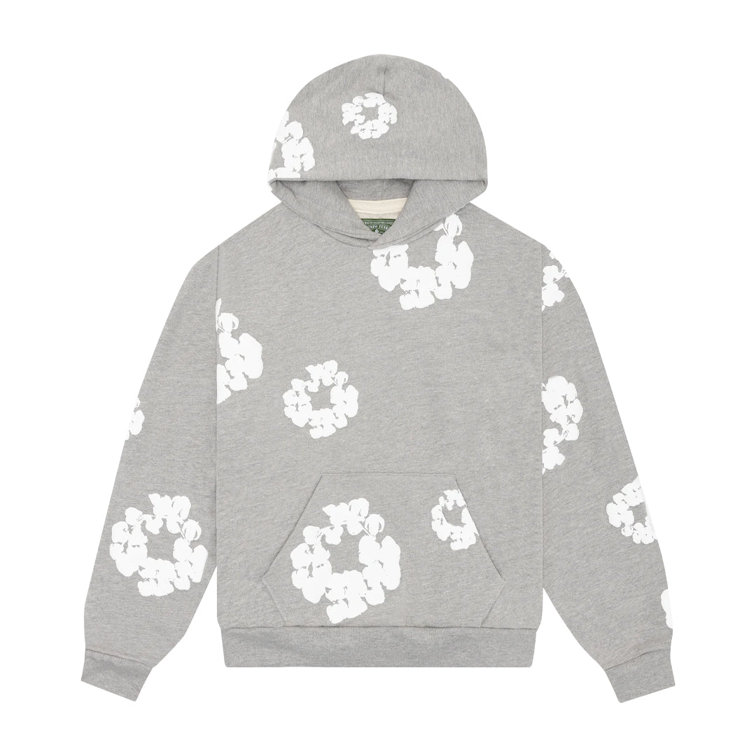 Denim Tears The Cotton Wreath Hoodie Grey | Kenshi Denim Tears The Cotton Wreath Hoodie Grey | Kenshi