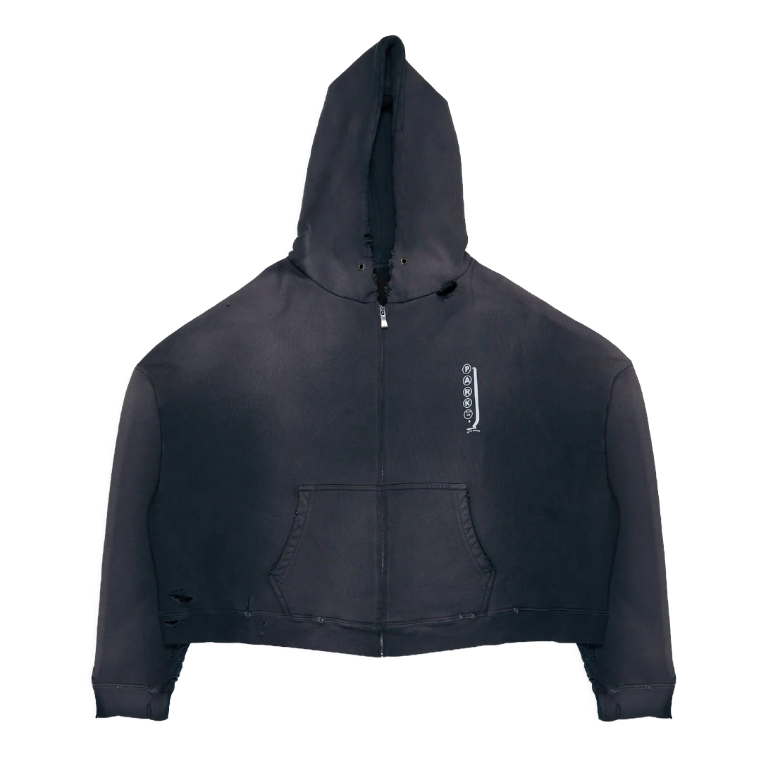 Park LA I Was Happy Zip-Up Hoodie