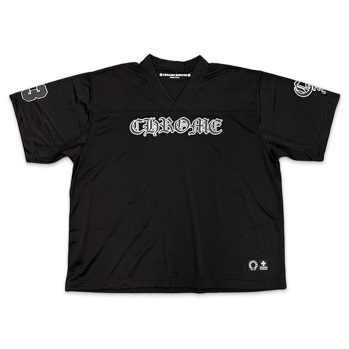 Chrome Hearts Football Mesh Jersey Black
