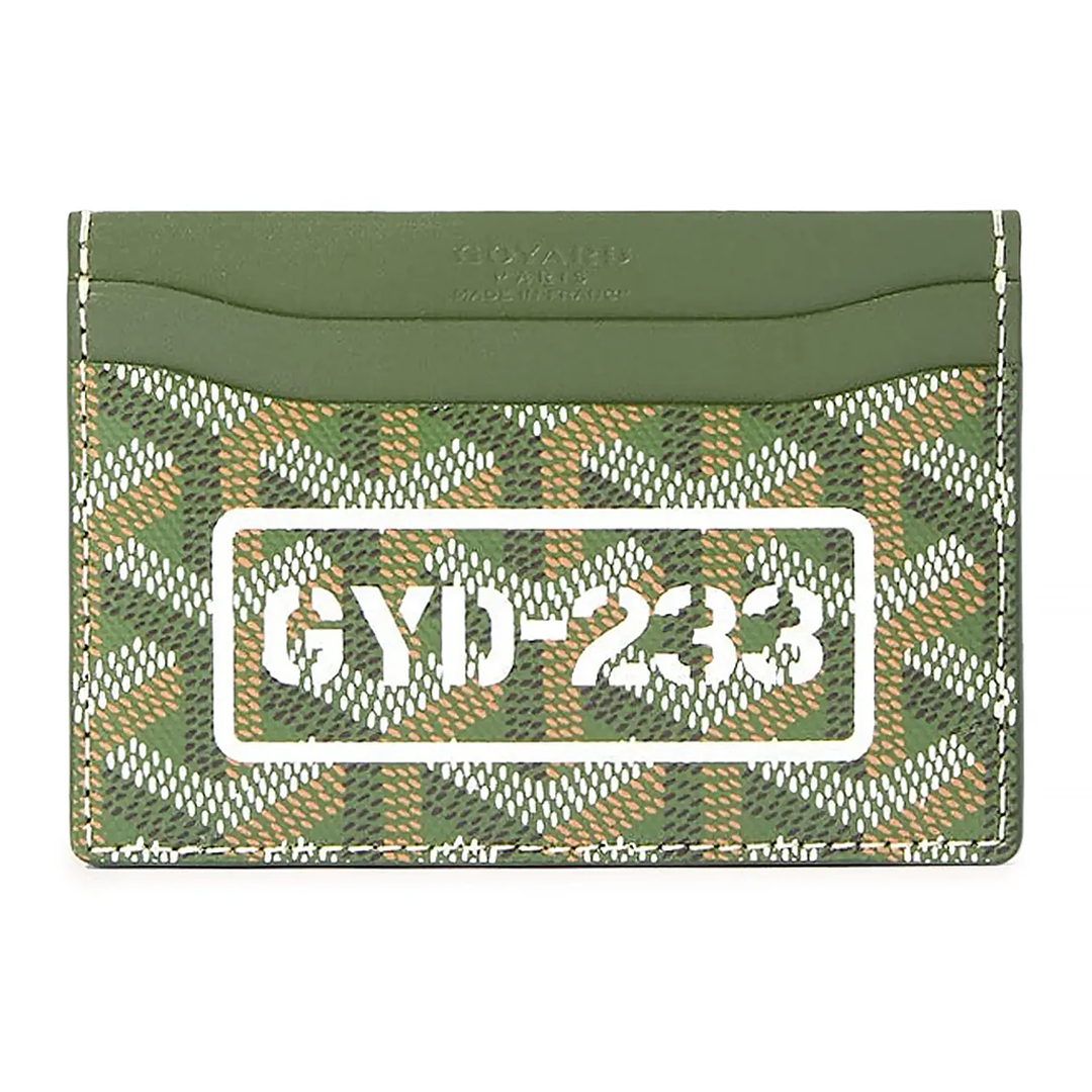 goyard card holder limited edition Goyard Saint Sulpice Cardholder Limited Edition Khaki