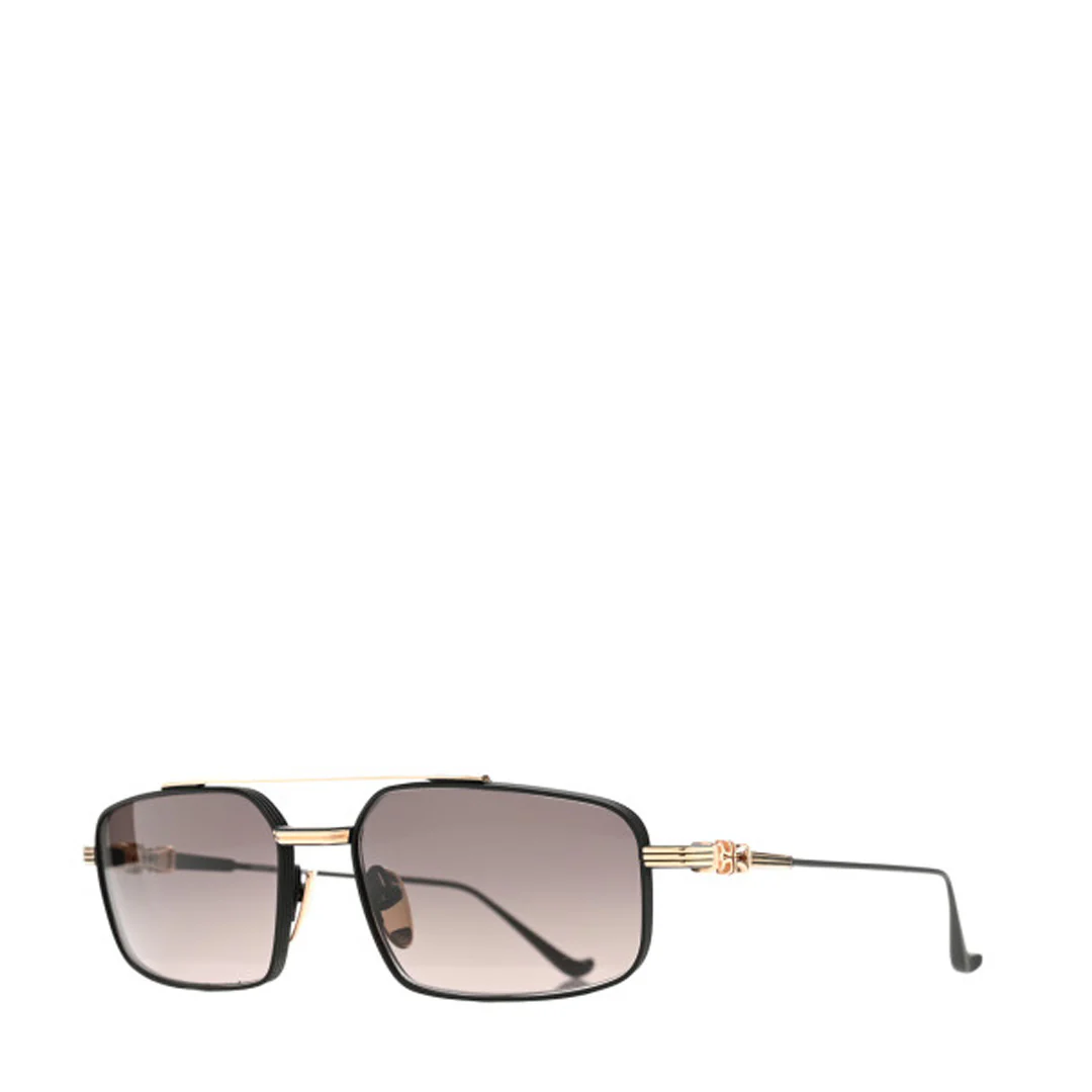 Chrome Hearts "Lickn" Matte Black/Gold Glasses