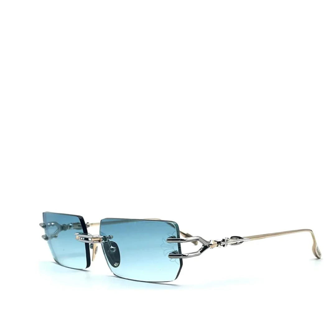 Chrome Hearts "Lordie" Silver Glasses