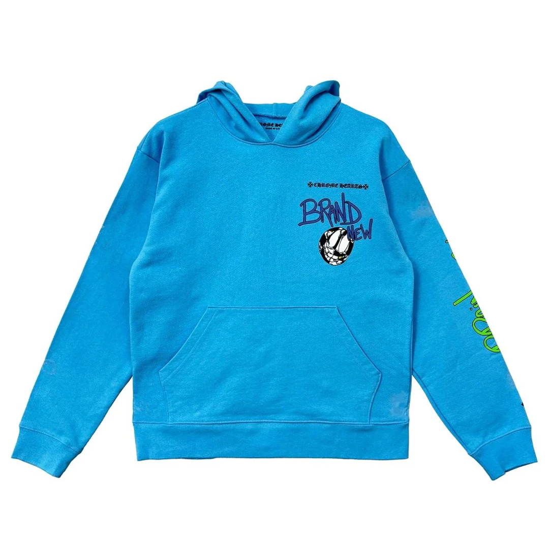 Chrome Hearts Matty Boy Brain New Hoodie Blue | Kenshi