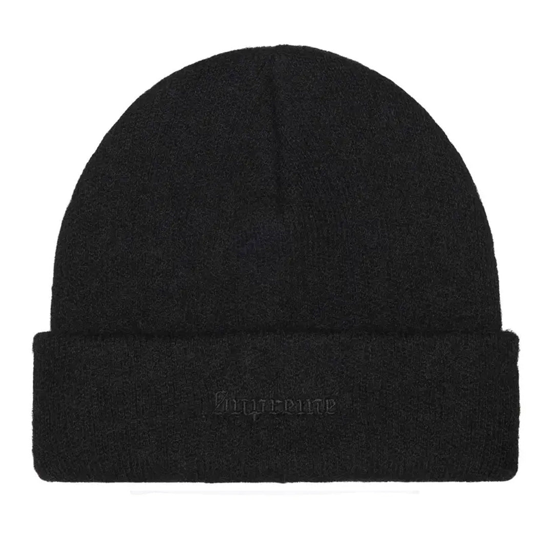 Supreme Mohair Beanie Black