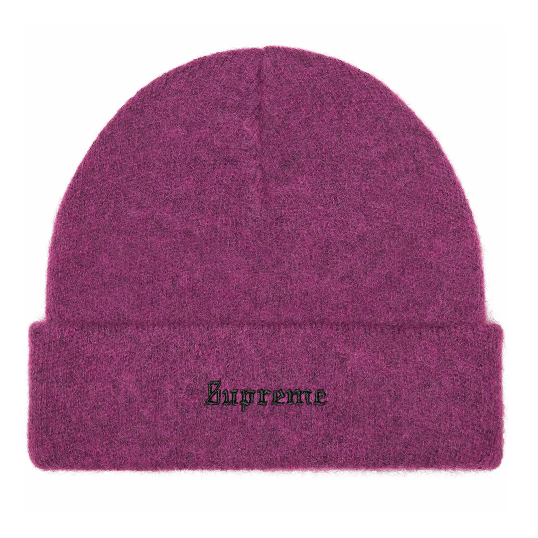 Supreme Mohair Beanie Purple