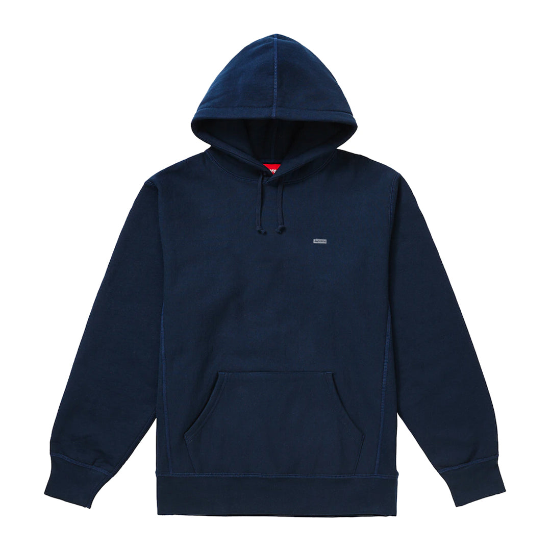 Supreme Small 3M Reflective Box Logo Hoodie Navy