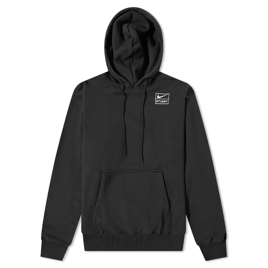 Nike x Stussy Washed Hoodie Black