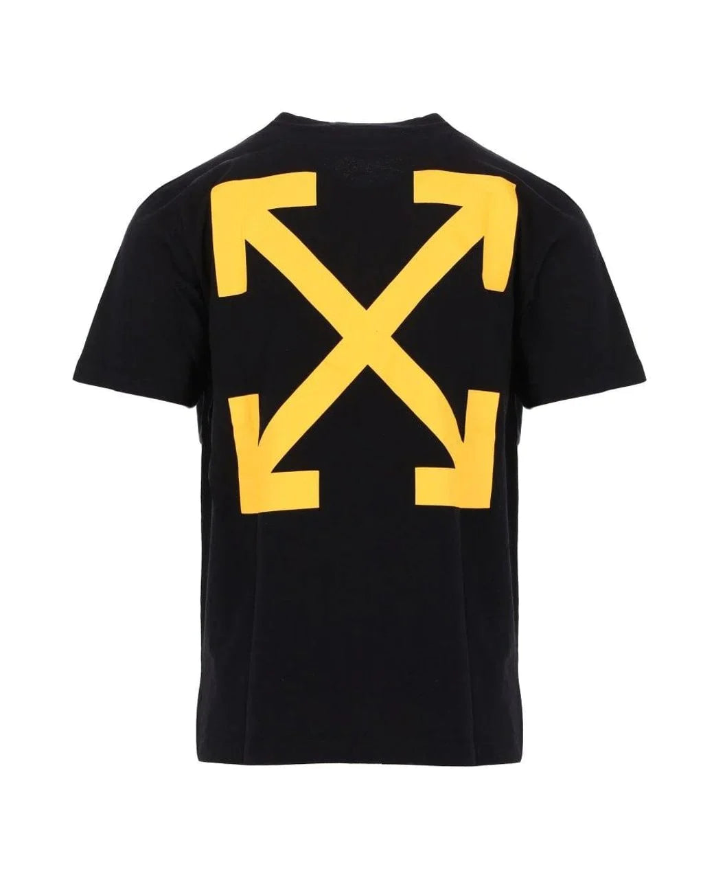 Off-White Diag Caravaggio T-Shirt Black/Yellow