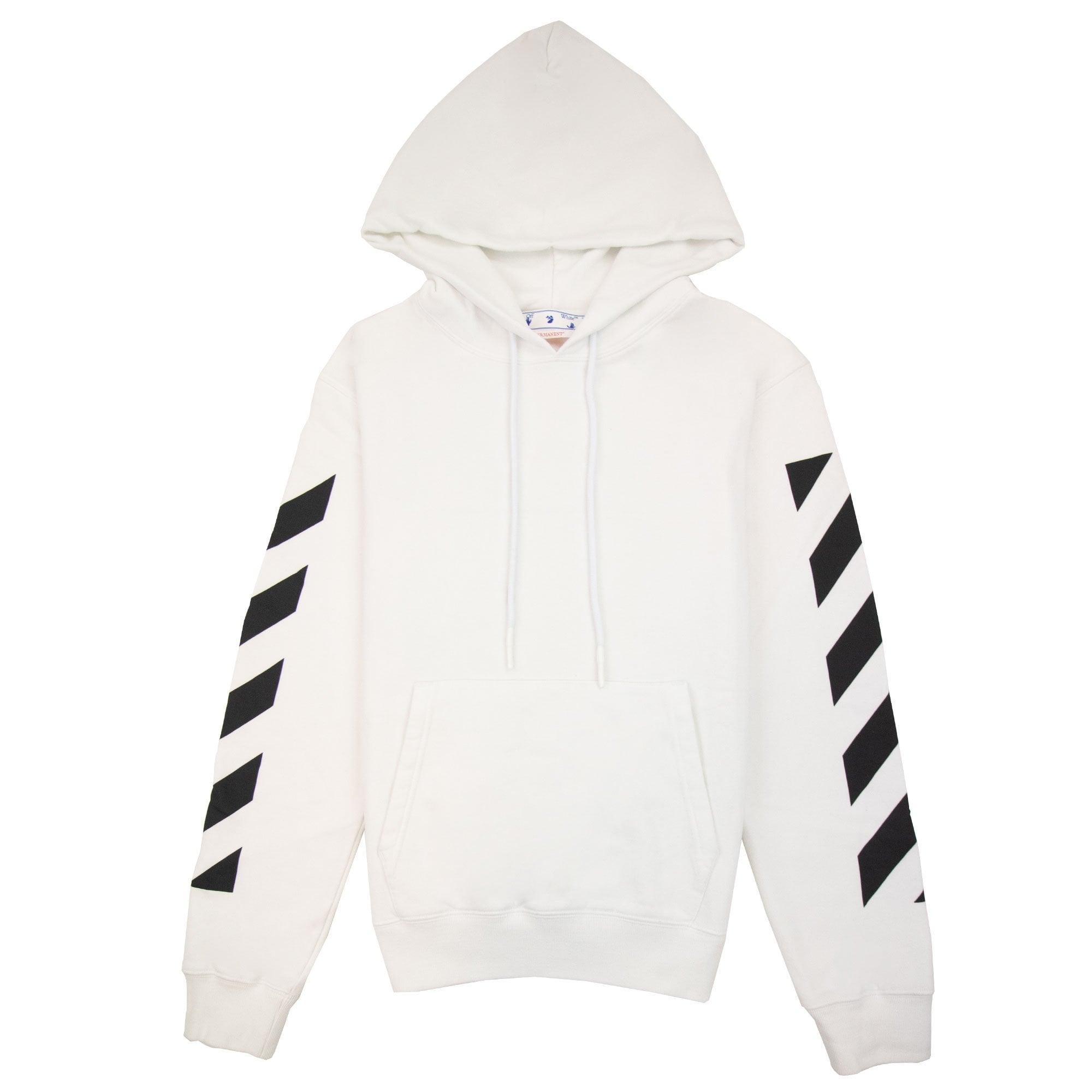 Off-White Diagonal Arrow Hoodie White | Kenshi