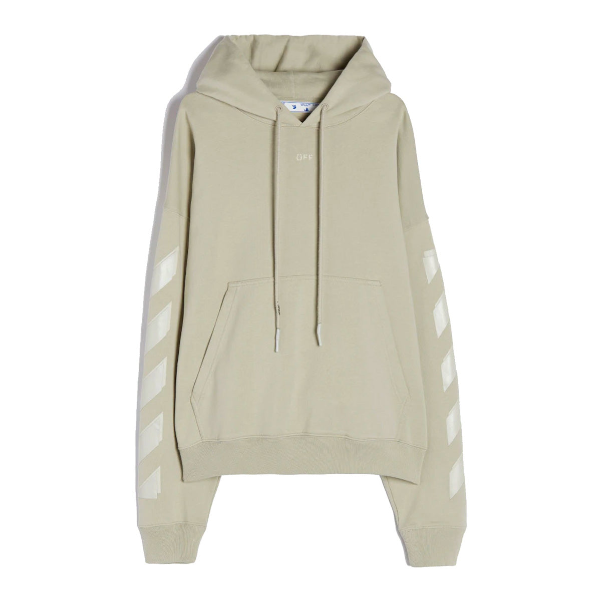 Off White Arrows Hoodie Beige
