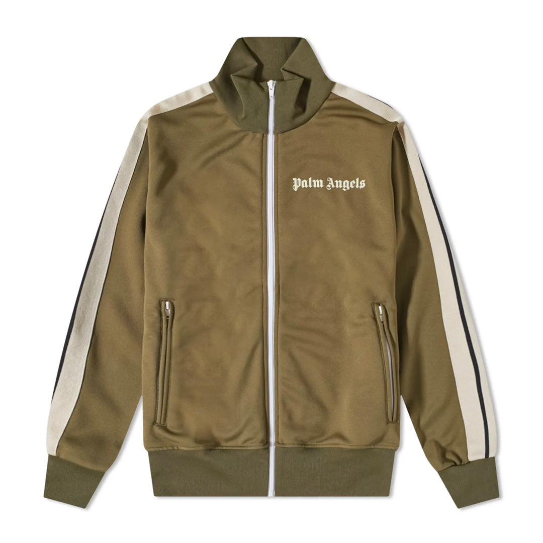 Palm Angels Track Jacket Military Olive