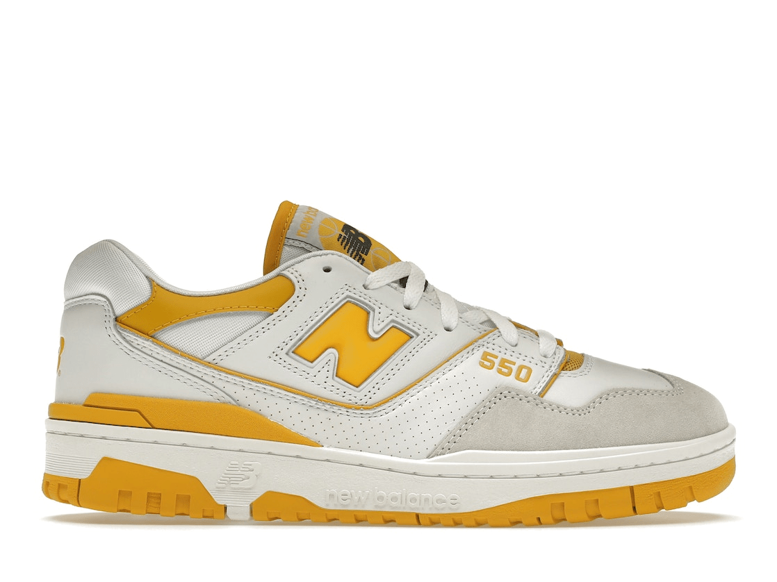 New Balance 550 Sea Salt Varsity Gold