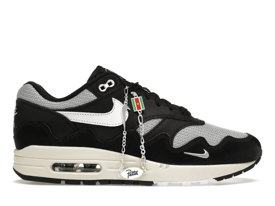 Nike Air Max 1 Patta Waves Black (With Bracelet)