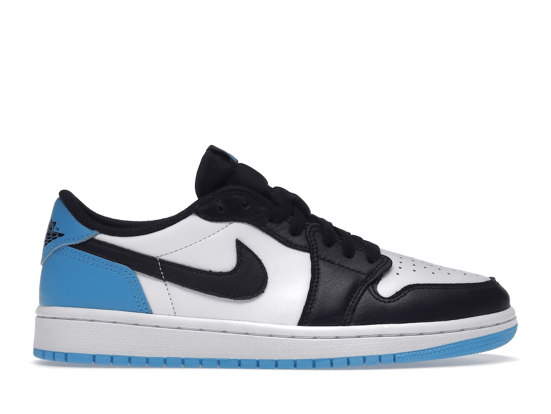Jordan 1 Low Black Dark Powder Blue (W)