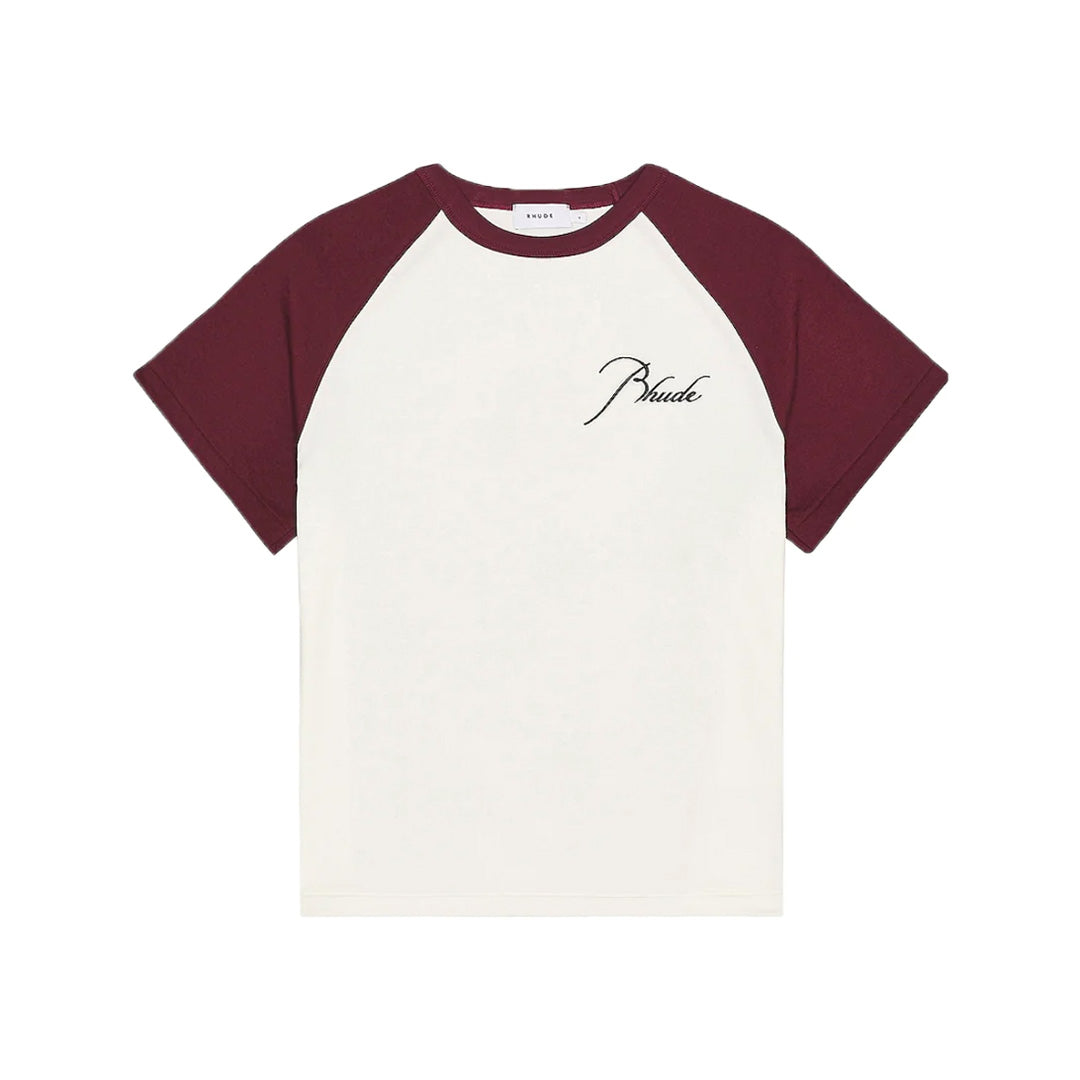 Rhude Bordeaux Signature Tee