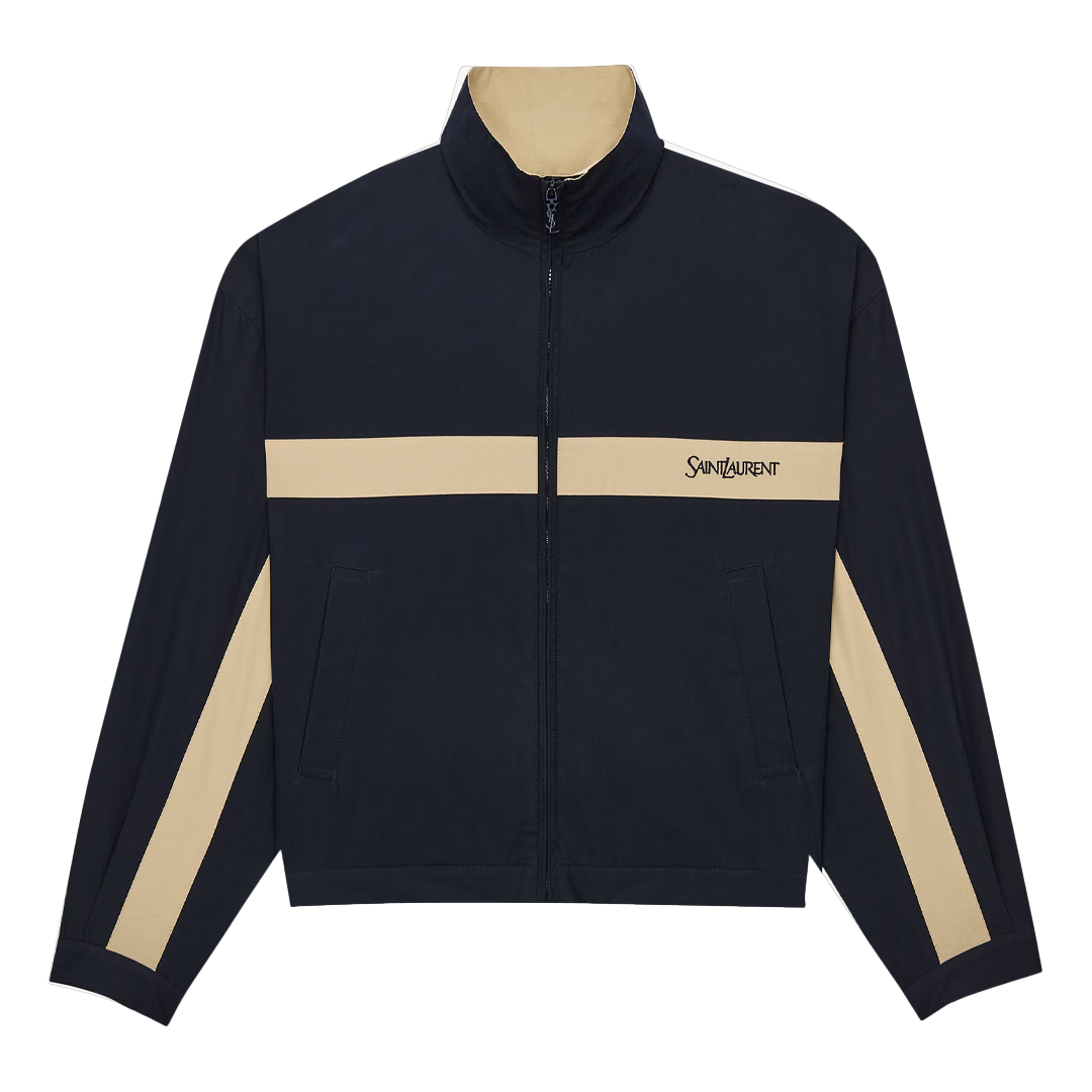 Saint Laurent Track Jacket Navy