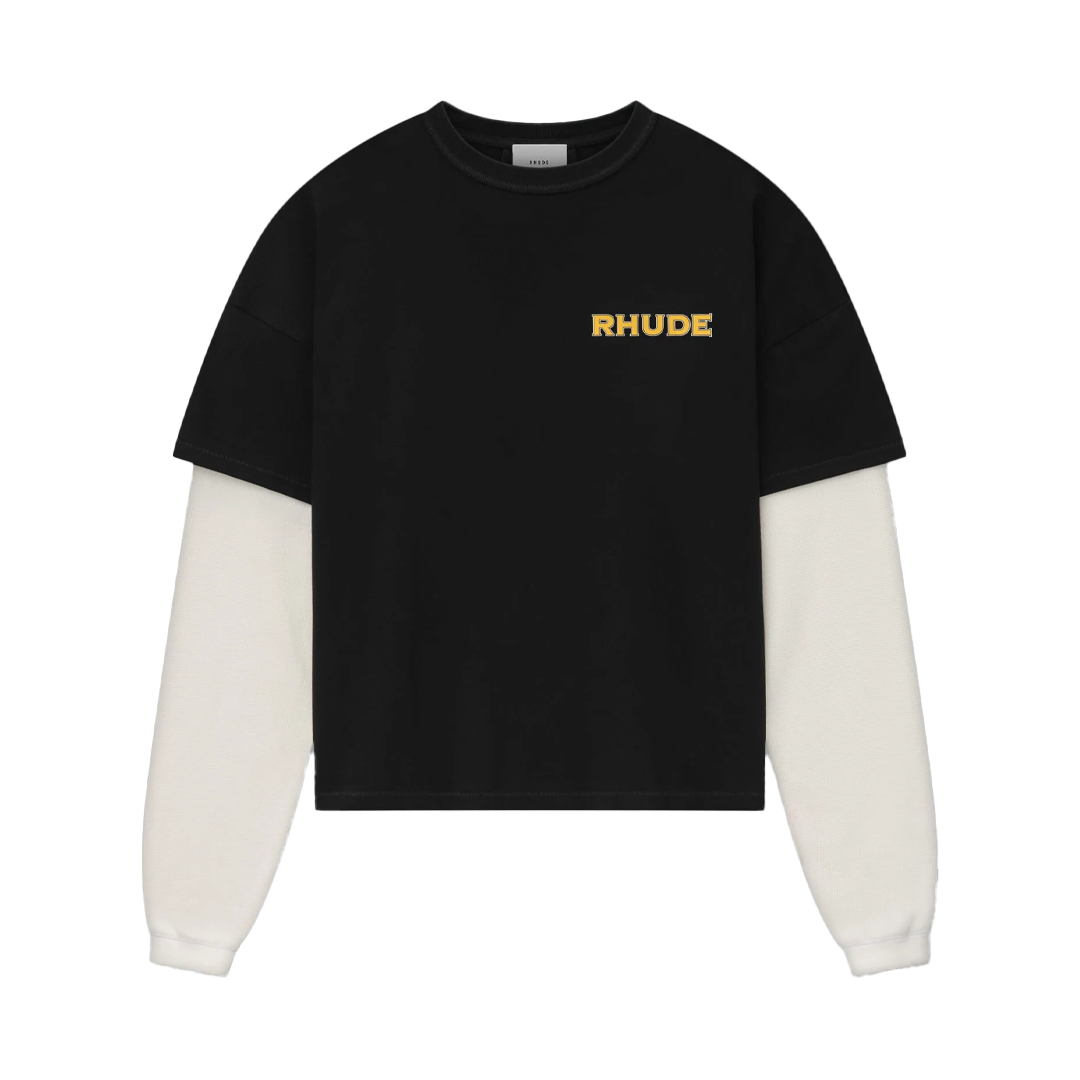 Rhude Steel Double Layered Long Sleeve T-Shirt