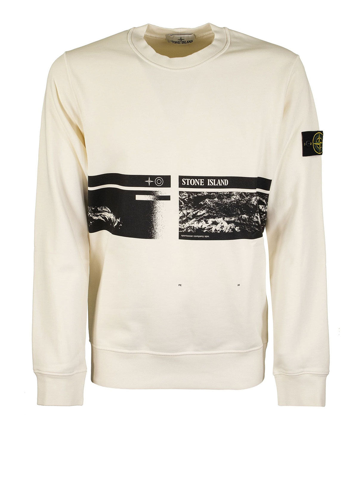 Stone Island Drone Three Graphic Crewneck