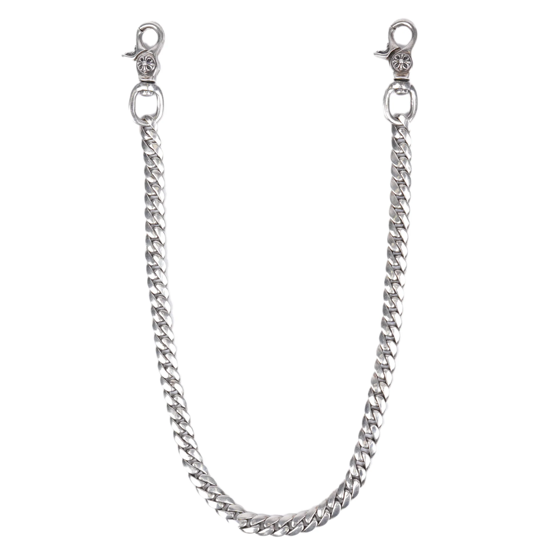 Chrome Hearts Cuban Link Wallet Chain (18 Inch)