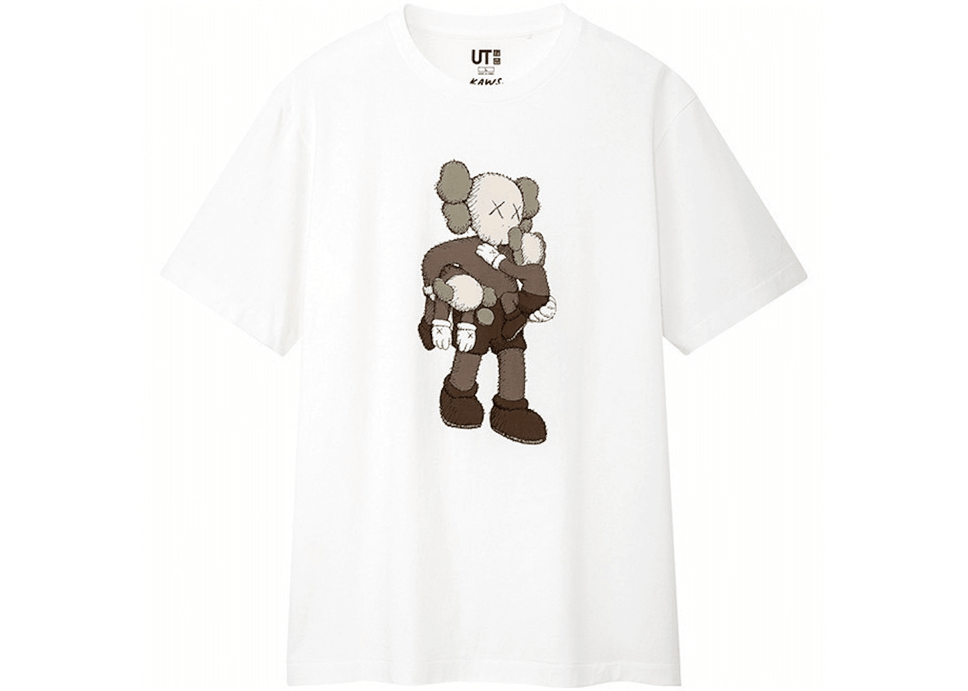 KAWS x Uniqlo Clean Slate Tee White