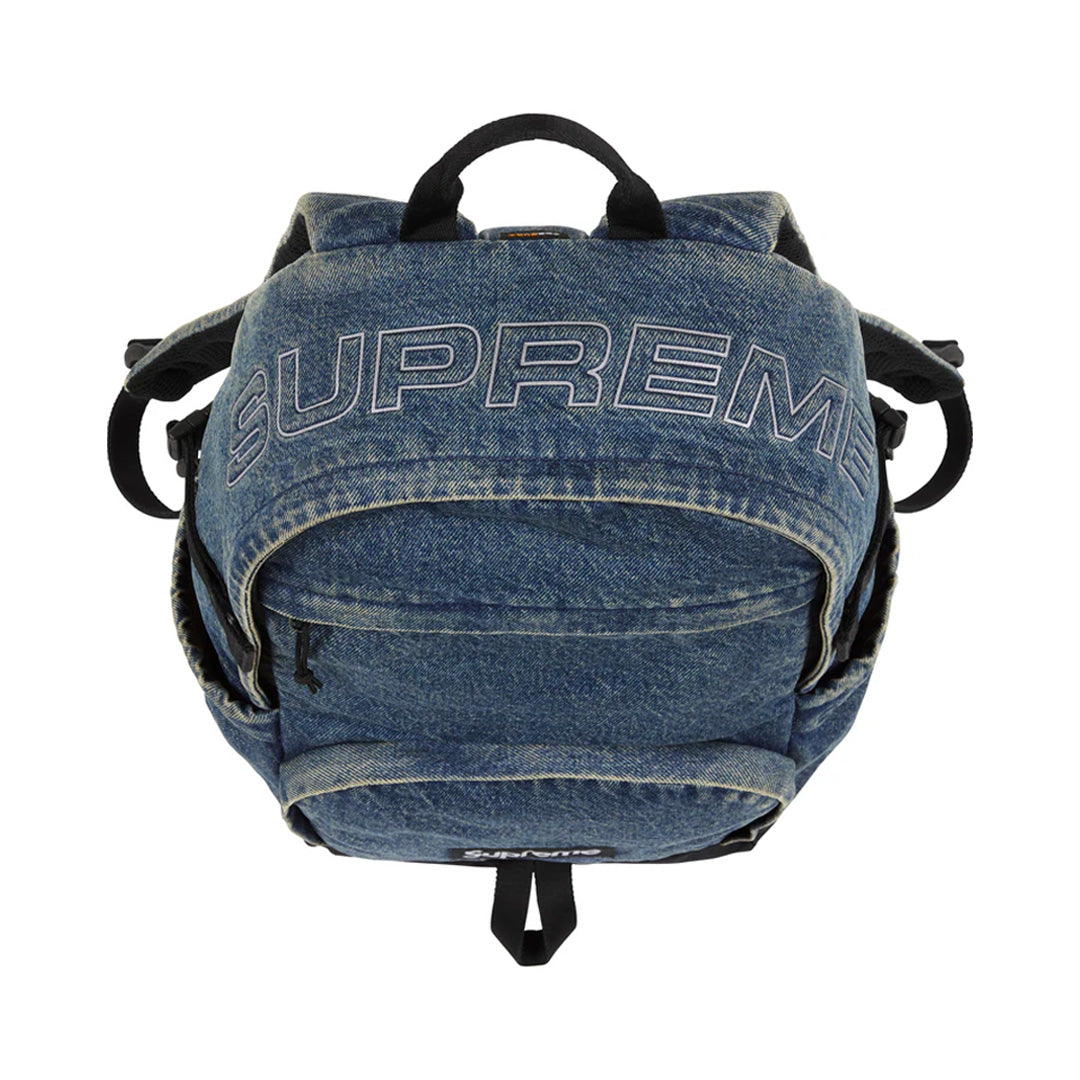 Supreme Denim Backpack Washed Indigo