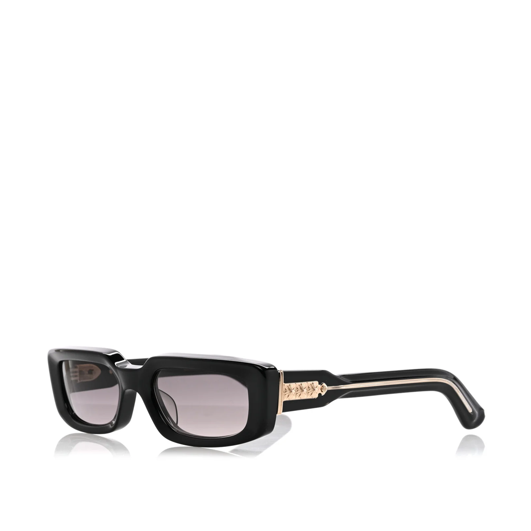 Chrome Hearts "Zelda" Black/Gold Glasses